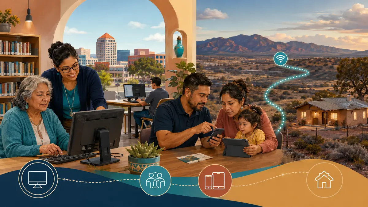 Local digital access resources and tablet alternatives for New Mexico residents